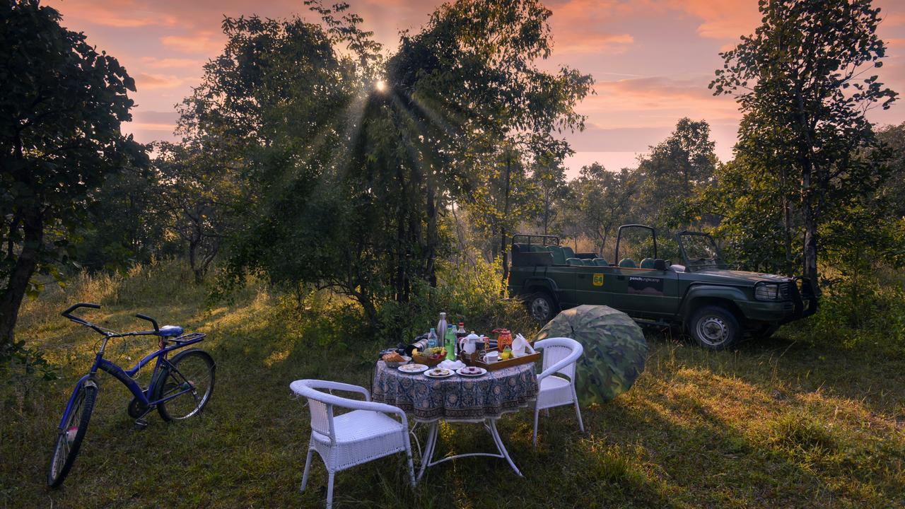 Pench Jungle Camp 호텔 Khawāsa 외부 사진