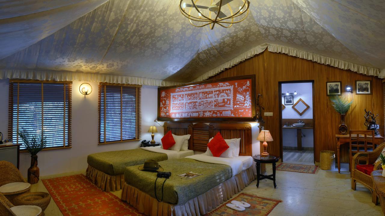 Pench Jungle Camp 호텔 Khawāsa 외부 사진